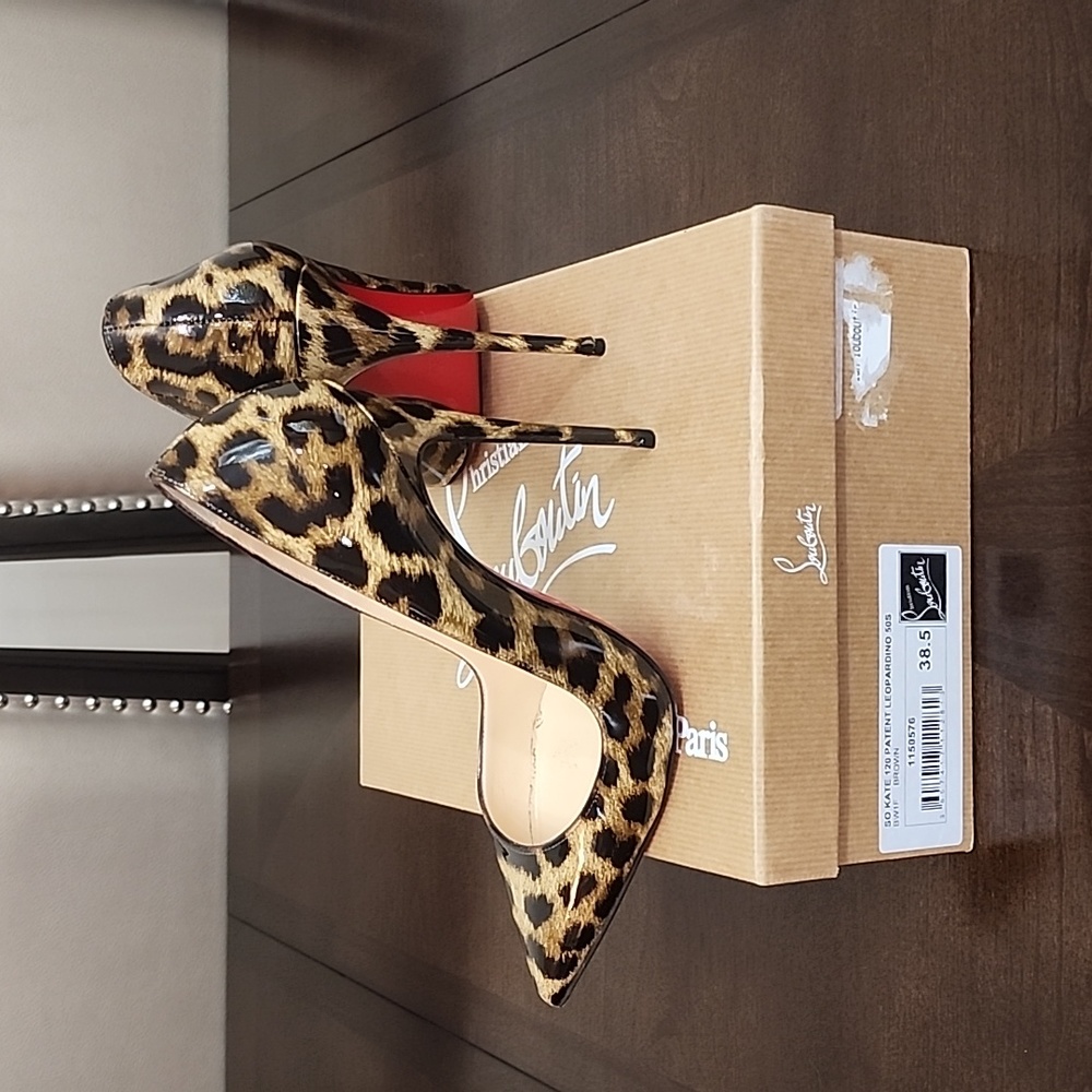 Christian Louboutin So Kate 120 Leopard 38.5